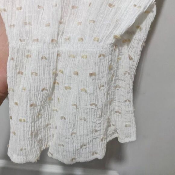 Zara | Crop top with Dotted Mesh - Picture 8 of 10